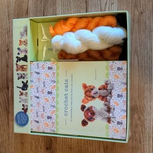 Brand New Kitty Cat Crochet Crafting Kit